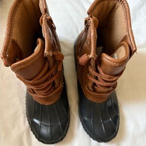 Kids Stevie’s Brown Black Duck Snow Outdoor Boots 2